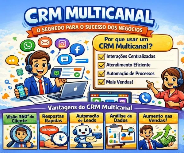 CRM Multicanal é essencial para o crescimento do seu negócio
